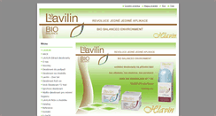 Desktop Screenshot of lavilin.cz