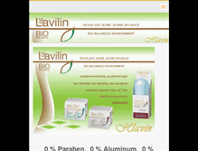 Tablet Screenshot of lavilin.cz